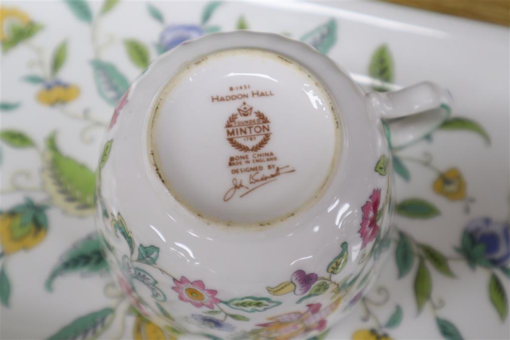 A Minton Haddon Hall tea service